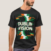 Dublin Vision Glitch Momentum T-shirt (Voorkant)