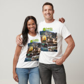 Dublin VL montage afbeelding T-shirt (Unisex)