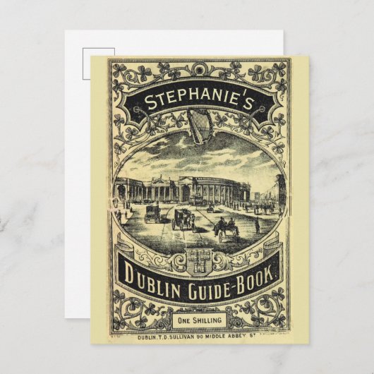 Dublinhandboek gepersonaliseerd briefkaart (Voorkant / Achterkant)