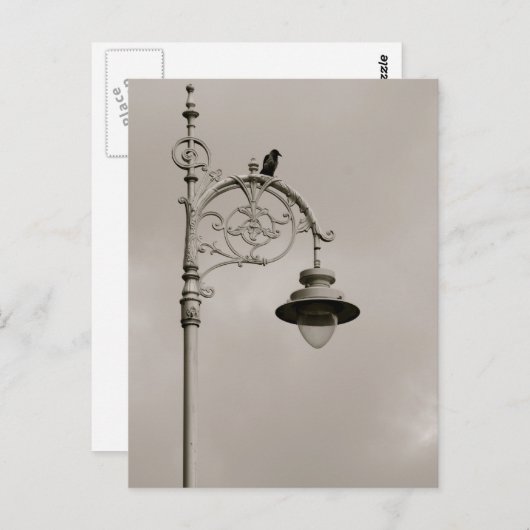 Dublinlamp Briefkaart (Voorkant / Achterkant)