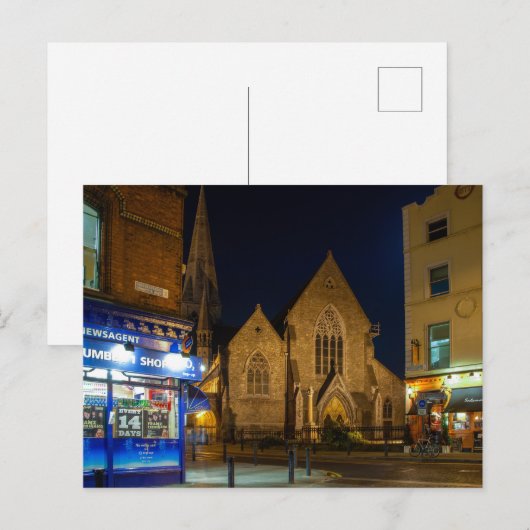 Dublinnacht Briefkaart (Voorkant / Achterkant)