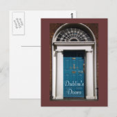 Dublin's Doors briefkaart (Voorkant / Achterkant)