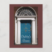 Dublin's Doors briefkaart (Voorkant)