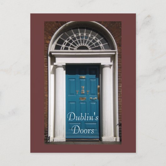 Dublin's Doors briefkaart (Voorkant)