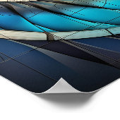 Dubman Designs: Fibonacci Regenboog Spectrum Colla Poster (Hoek)