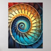 Dubman Designs: Fibonacci Regenboog Spectrum Colla
