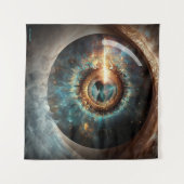 Dubman Designs: Oog van God, Rivier van Hoop Wandkleed (Voorkant (horizontaal))