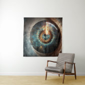 Dubman Designs: Oog van God, Rivier van Hoop Wandkleed (In Situ (horizontaal))