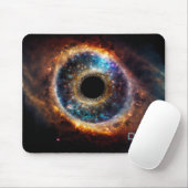 Dubman Designs: Universeel Oog, Hemelse Melkweg Muismat (Met muis)
