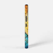 Dubman Does Design: Glowende Fibonacci Spiraal Kun Samsung Galaxy Hoesje (Rechterkant)