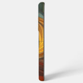 Dubman Does Design: Glowende Fibonacci Spiraal Kun Samsung Galaxy Hoesje (Linkerkant)