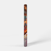 Dubman Does Design: Glowende Fibonacci Spiraal Kun Samsung Galaxy Hoesje (Rechterkant)