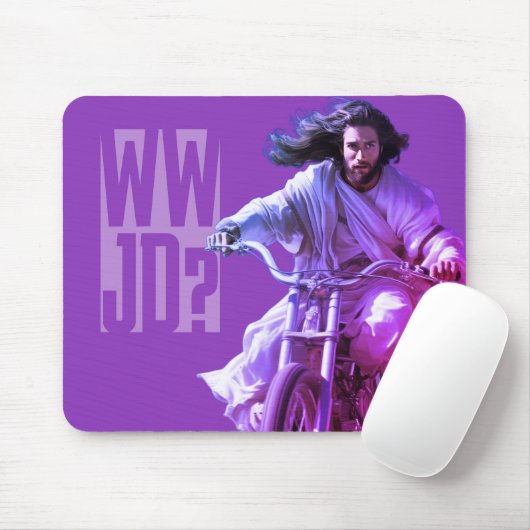 Dubman Does Design: Jesus on Wheels, Heaven sent Muismat (Met muis)