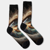 Dubman Doet Design: Oog van God, Rivier van hoop Sokken (Rechts)