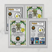Dubnic Presenteert Dubnium Ruilkaart Briefkaart (Voorkant / Achterkant)