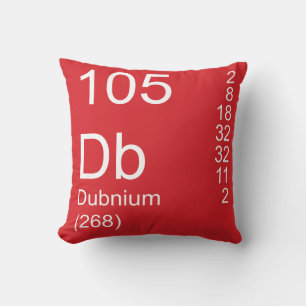 Dubnium Kussen