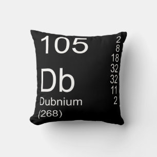Dubnium Kussen