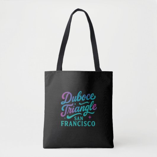 Duboce Driehoek Tote Bag (Voorkant)