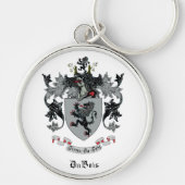 DuBois Family Crest Button Sleutelhanger (Voorkant)
