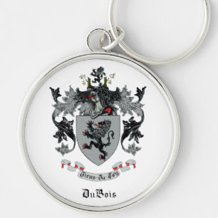DuBois Family Crest Button Sleutelhanger