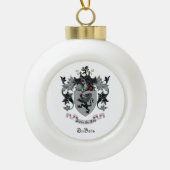 DuBois Family Crest Keramisch Ornament (Voorkant)