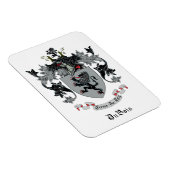 DuBois Family Crest Magnet Magneet (Rechterzijde)