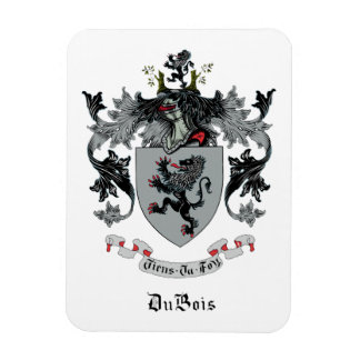 DuBois Family Crest Magnet Magneet