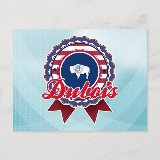 Dubois, WY Briefkaart (Voorkant)