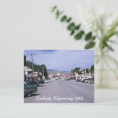 Dubois Wyoming 1962 Briefkaart (Staand voorkant)