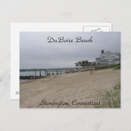 DuBoise Beach, CT Briefkaart (Voorkant / Achterkant)