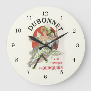 Dubonnet Lady Wall klok