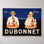 Dubonnet-poster Poster (Voorkant)
