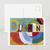 Dubonnet Sonia Delaunay | | Briefkaart (Voorkant / Achterkant)