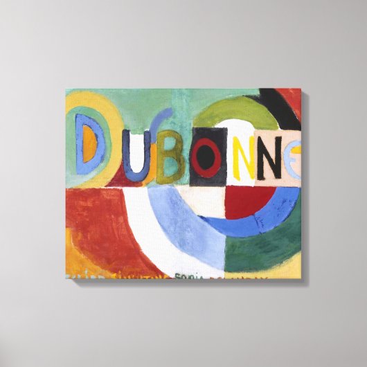 Dubonnet Sonia Delaunay | | Canvas Afdruk (Voorkant)