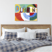 Dubonnet | Sonia Delaunay | Canvas Afdruk (Insitu (Slaapkamer))