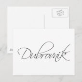 Dubrovnik Briefkaart (Voorkant / Achterkant)