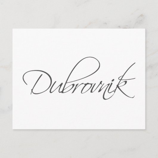Dubrovnik Briefkaart (Voorkant)