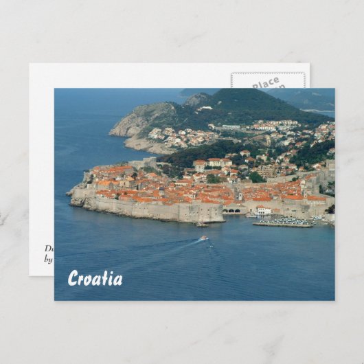 Dubrovnik Briefkaart (Voorkant / Achterkant)