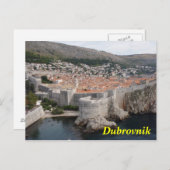 Dubrovnik briefkaart (Voorkant / Achterkant)