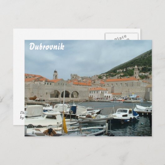 Dubrovnik Briefkaart (Voorkant / Achterkant)
