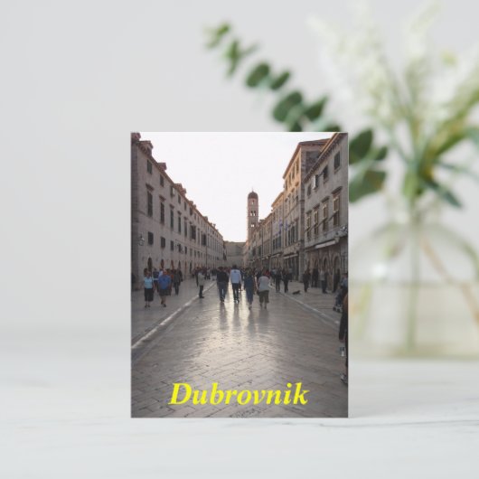 Dubrovnik briefkaart (Staand voorkant)
