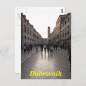 Dubrovnik briefkaart (Voorkant / Achterkant)