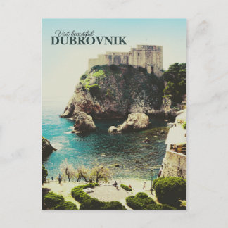 Dubrovnik-Briefkaart - Alt Back-upontwerp Briefkaart