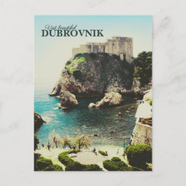  Dubrovnik-Briefkaart - Alt Back-upontwerp Briefkaart