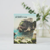  Dubrovnik-Briefkaart - Alt Back-upontwerp Briefkaart (Staand voorkant)