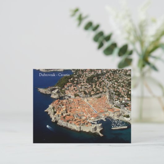 Dubrovnik - briefkaart Kroatië (Staand voorkant)