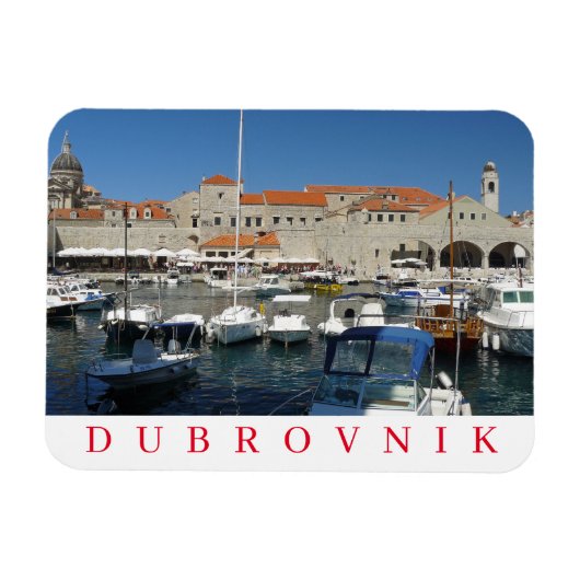 Dubrovnik bruin magneet (Horizontaal)