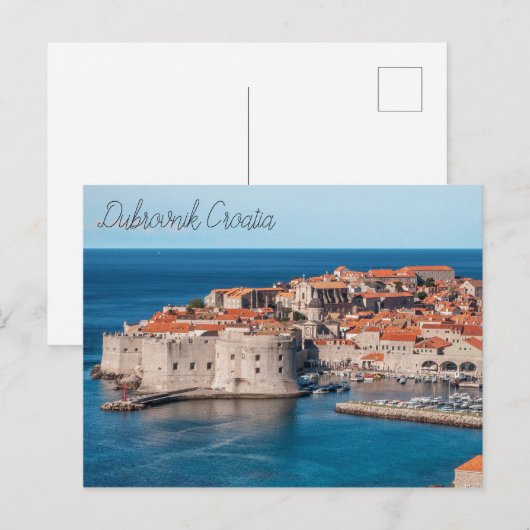 "Dubrovnik croatia" van Brad Hines Briefkaart (Voorkant / Achterkant)