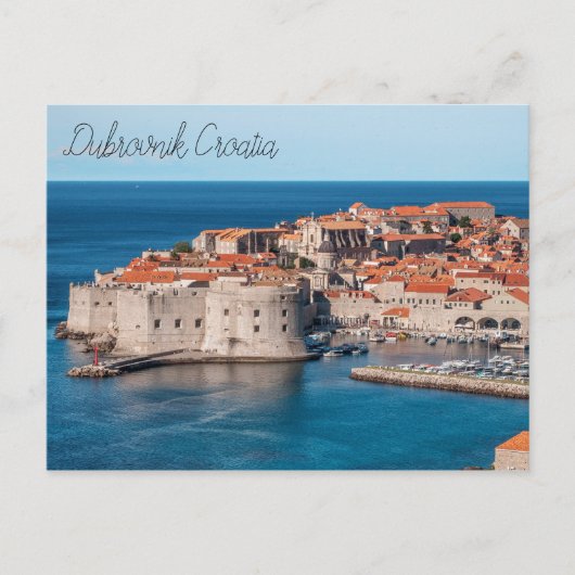 "Dubrovnik croatia" van Brad Hines Briefkaart (Voorkant)