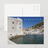 Dubrovnik Fortress uitzicht briefkaart (Voorkant / Achterkant)